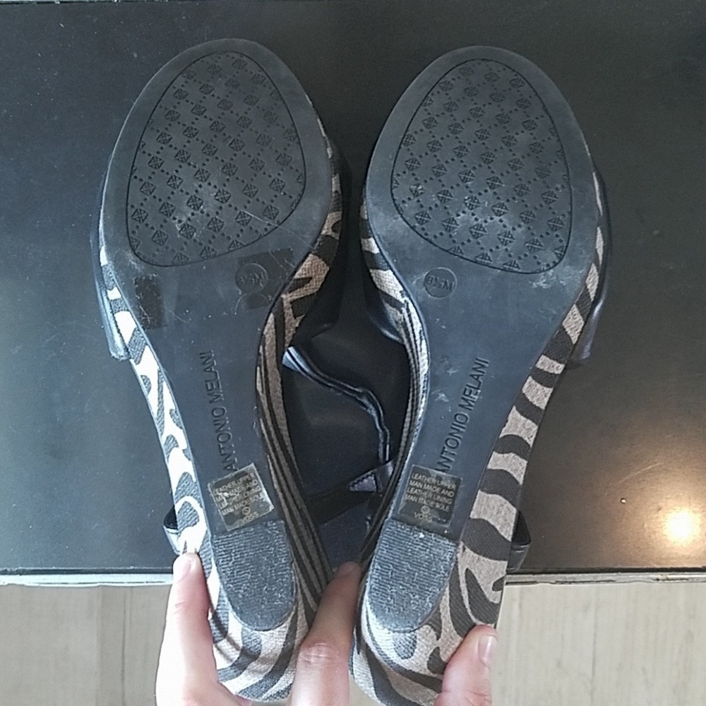 Antonio Melani Zebra Wedge - Picture 4 of 8